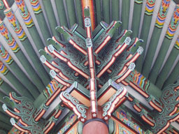 Roof beam detail 