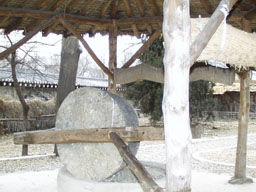 Grinding mill at Folk Museum