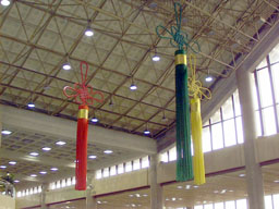 Decorations at Kimp'o Airport