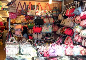 Handbags galore