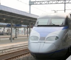 The KTX train
