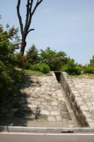 Nice landscape behind museum