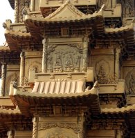 Detail of pagoda