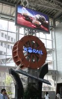 Large display for Korean Rail system