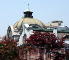 Outside Seoul Station