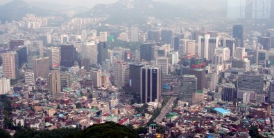 Seoul from Seoul Tower