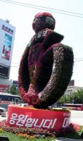 Topiary near Gwanghwamun