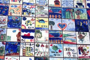 Childlike drawings