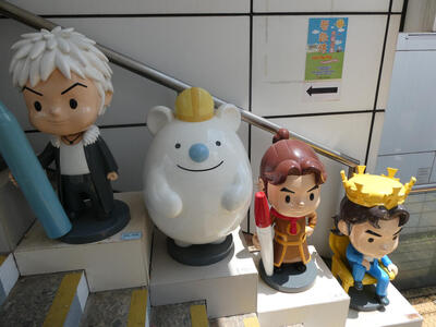 anime style figurines
