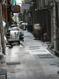 back alley