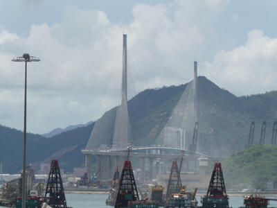bridge as seen from museum