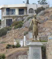 Statue in downtown Ensenada