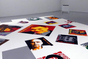 Pictures of dissidents, composed from Lego pieces