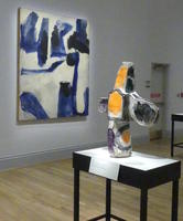 Ceramic and painting by Voulkos