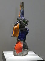 Multi-colored ceramic