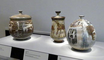 Glazed pottery