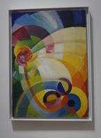 Abstract with colorful swirls
