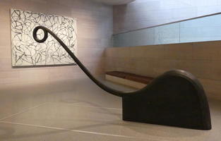 Large snail-like sculpture