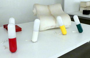 loudspeakers shaped like pill capsules