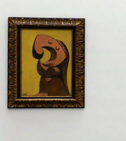 bird-like painting