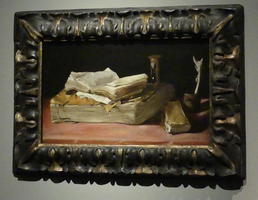 still life with books