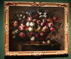 still life with flowers