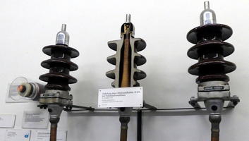 Electrical cables and housing (cross-section)