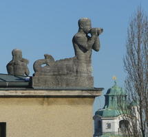 view from 3rd floor of museum