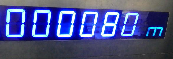 Deflection of .000...080 meters