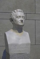 Woman with short curly hair