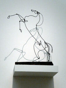 rearing horse