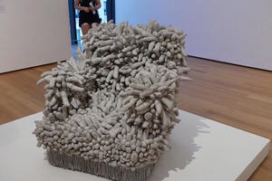 Chair made of soft protuberances