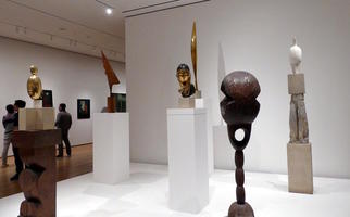 Various sculptures by Constantin Brancusi