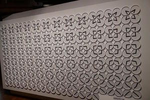 Rectangular array of clocks
