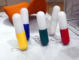 Lamps in shape of capsule pills
