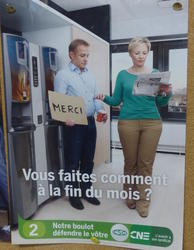 Poster for an employees' union