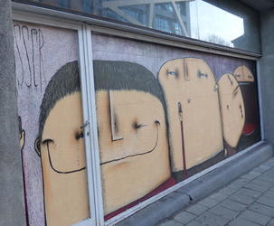 wall art faces