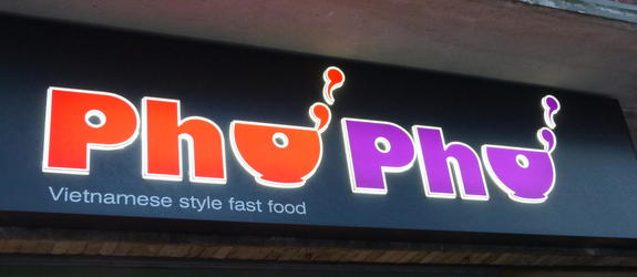 signage pho pho