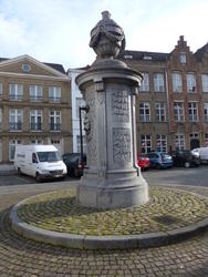 column in plaza