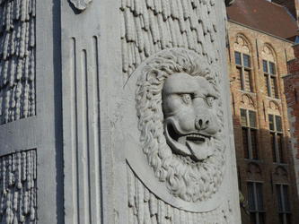 closeup of column