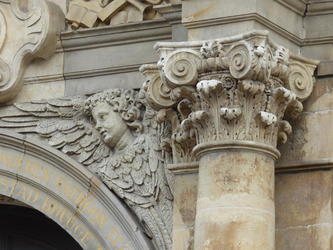 church column detail
