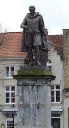 simon stevin statue