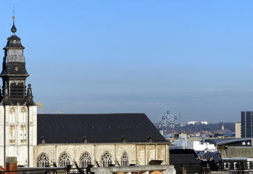 skyline with atomium