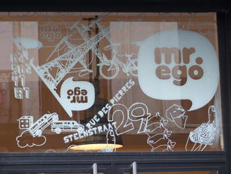 signage mr ego
