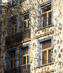spotted building