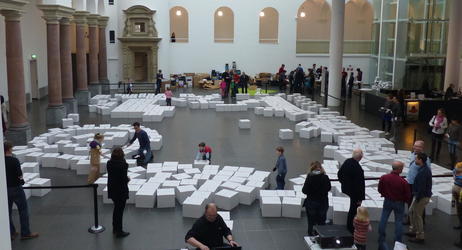boxes from 2nd floor