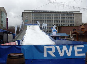 snow slide