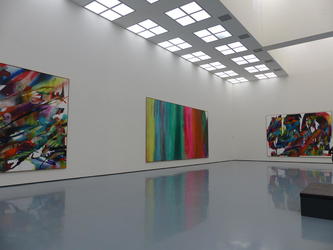 large multicolored abstracts