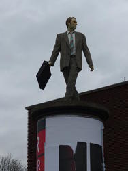 kiosk statue