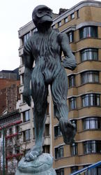 baffling statue
